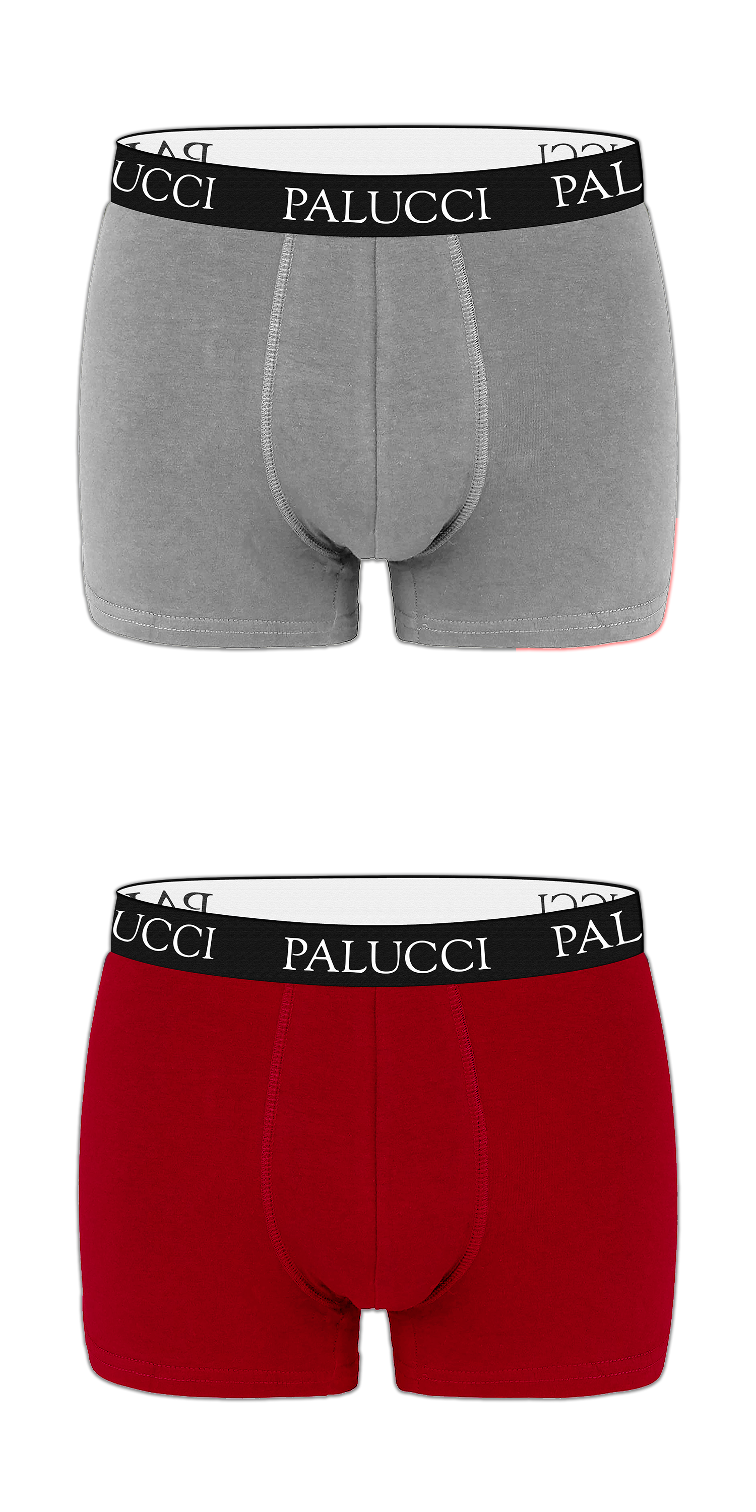 Palucci Underwear Maat S/XL Grey/Red