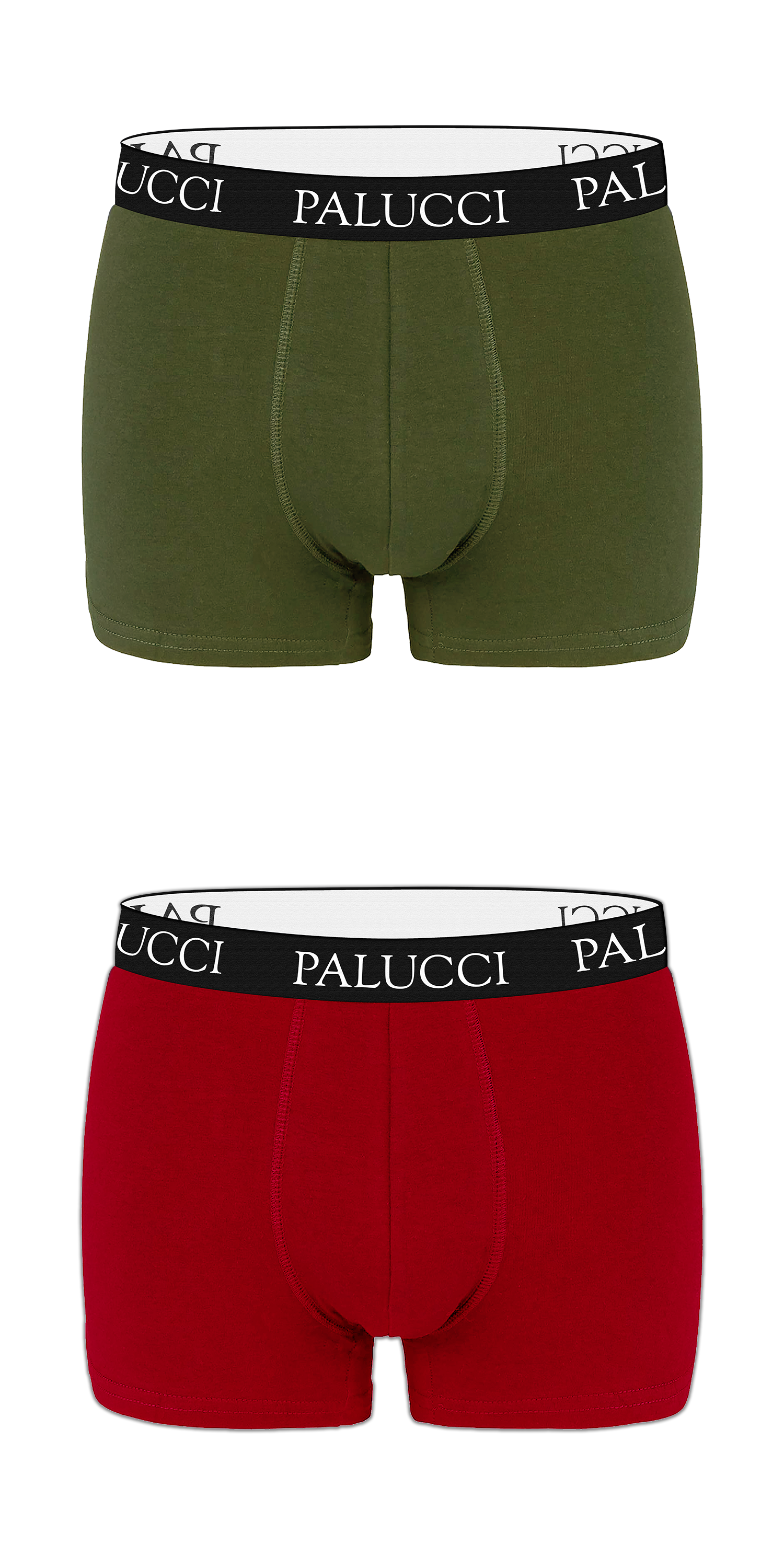 Palucci Underwear Maat S/XL Green/Red